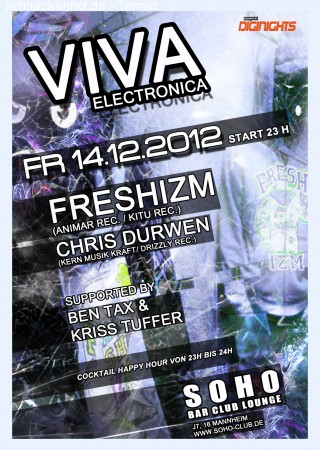 Viva Electronica Werbeplakat