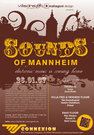 Sounds of Mannheim Werbeplakat