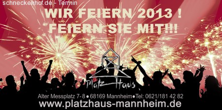 Silvester Werbeplakat