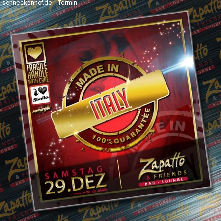 Made in Italy Werbeplakat