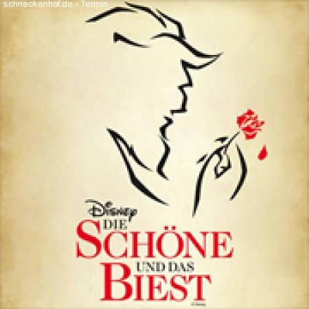 Die Schöne und das Biest Werbeplakat