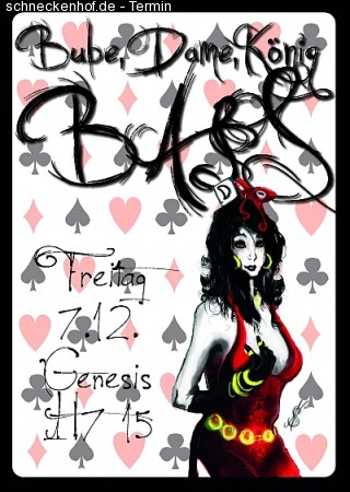 Bube, Dame, König, Bass Werbeplakat