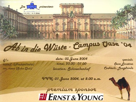 Campus Oase 04 Werbeplakat