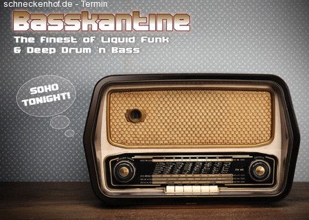 Basskantine - Spezialmenue Werbeplakat