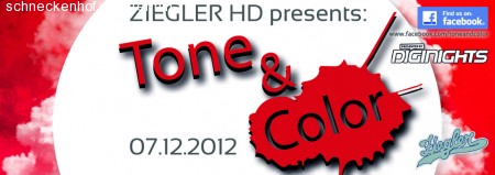Tone & Color Werbeplakat