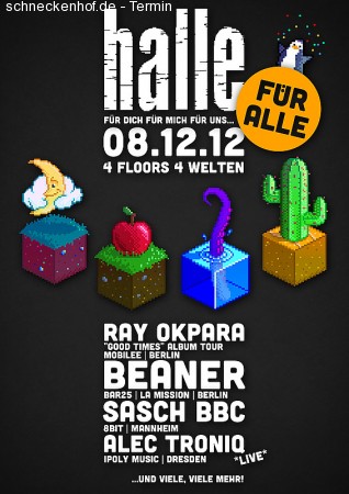 Halle für Alle Werbeplakat