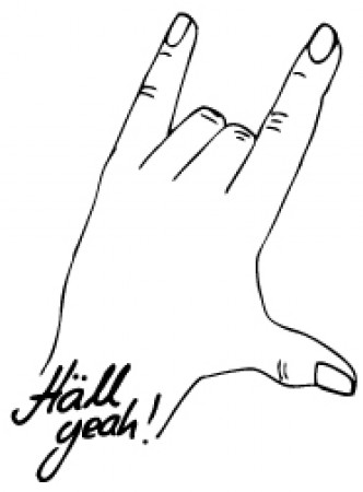 Hällisch Abend Werbeplakat