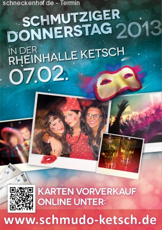 Schmutziger Donnerstag 2013 Werbeplakat