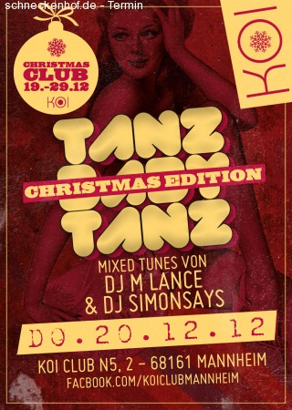 Tanz Baby Tanz - Christmas Edt Werbeplakat