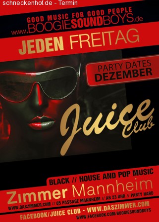 Juice Club - Ladies Night Werbeplakat
