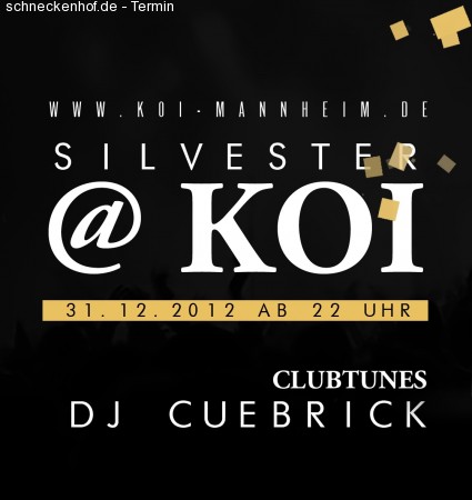 Silvester @ Koi Werbeplakat