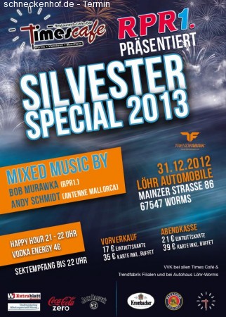 Silvester Special in Worms Werbeplakat