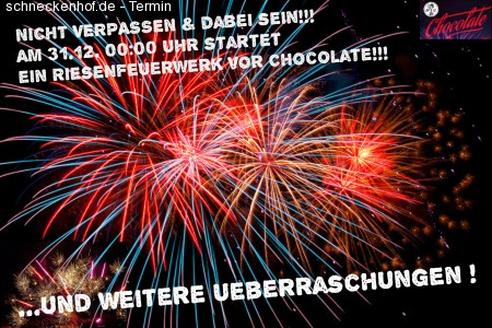 Silvester Party Werbeplakat