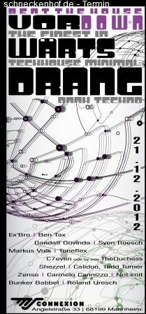 Vorwärtsdrang -BeatTheHousedow Werbeplakat