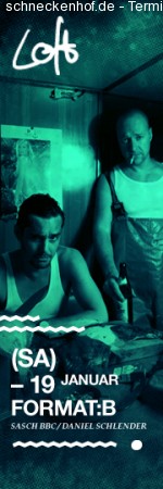 Format:B @ Loft Club Werbeplakat