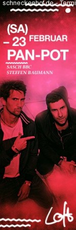 Pan-Pot @ Loft Club Werbeplakat