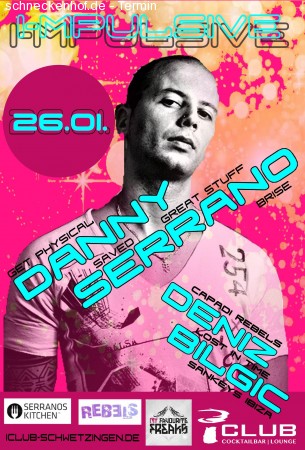 I-mpulsive mit Danny Serrano Werbeplakat