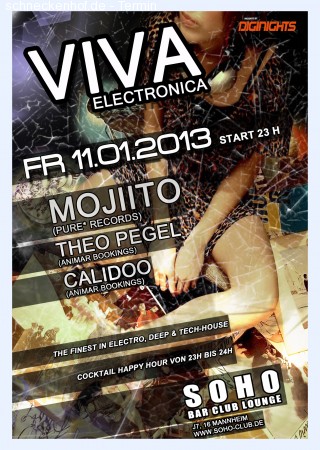 Viva Electronica Werbeplakat