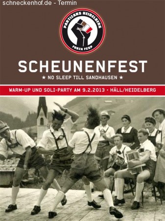 Scheunenfest Werbeplakat