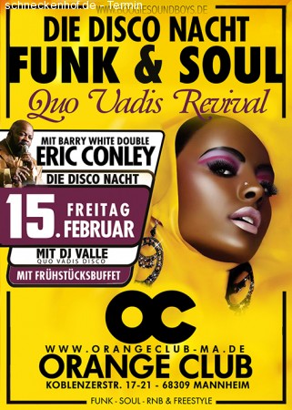 Funk & Soul Quo Vadis Revival Werbeplakat