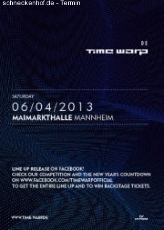 Time Warp 2013 Werbeplakat