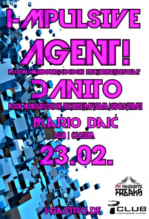 I-mpulsive mit Agent! Werbeplakat
