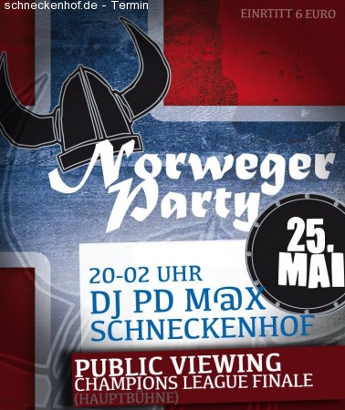 Norweger Werbeplakat