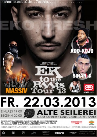 Eko Fresh Werbeplakat