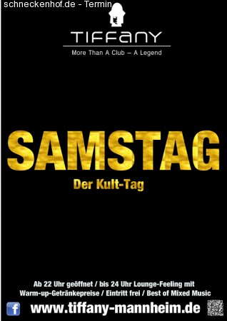 Samstag - der Kult-Tag Werbeplakat