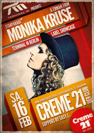 Starparade Mit Monika Kruse Werbeplakat