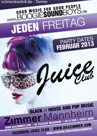 Juice Club – Karneval City Werbeplakat