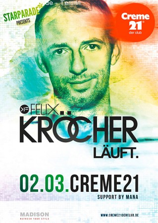 Starparade Mit Felix Kröcher Werbeplakat