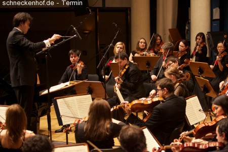 Junge Solisten - große Werke Werbeplakat