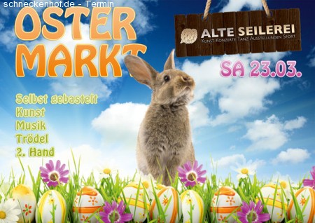 Ostermarkt Werbeplakat