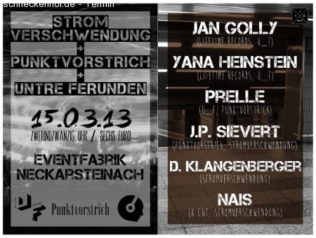 Stromver., .vor-, U_f Werbeplakat