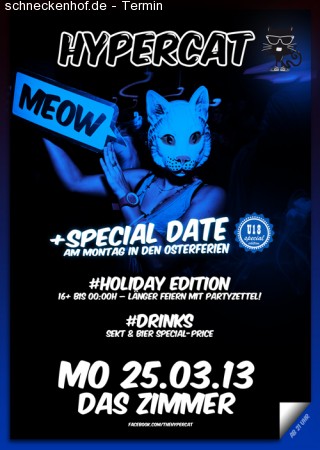 Hypercat - Holiday Edition Werbeplakat