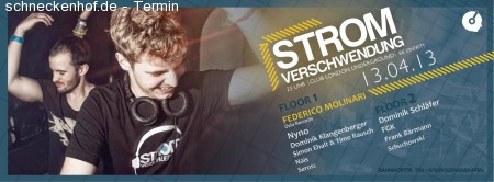 Stromverschwendung Werbeplakat