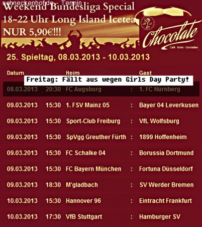 Bundesliga Weekend Special Werbeplakat