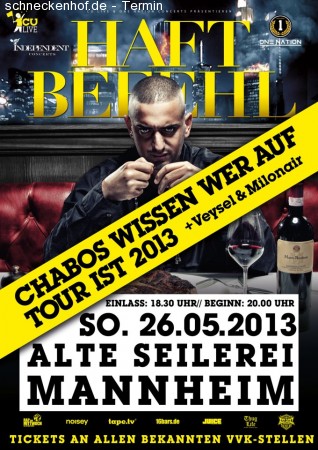 Haftbefehl Werbeplakat