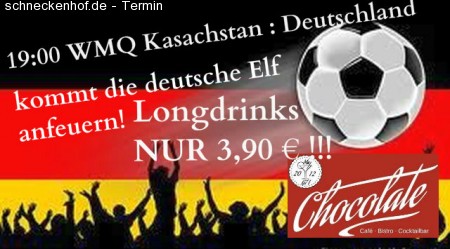 WMQ Kasachstan : Deutschland Werbeplakat