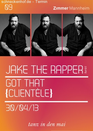 Bar25: Jake The Rapper / Clntl Werbeplakat