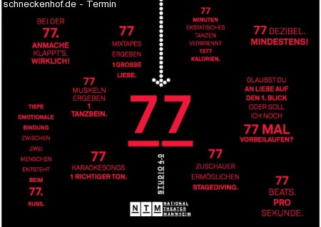 Studio 4.0 Party ♥ Schill-Outs Werbeplakat