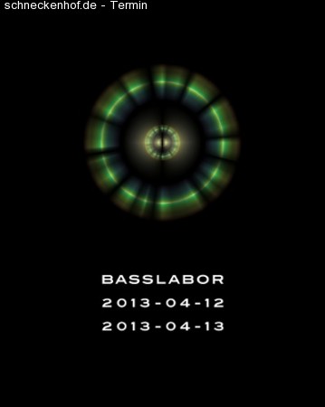 Basslabor Doppeldate 1: Techno Werbeplakat