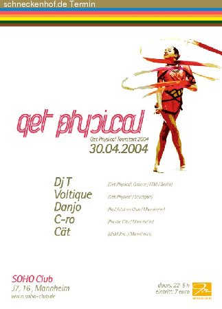 Get Physical Into May! Werbeplakat