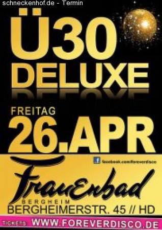 Ü30 Deluxe Werbeplakat