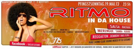 Ritmo In Da House Werbeplakat