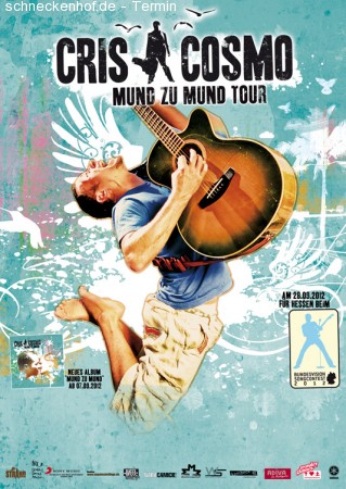 Live Cris Cosmo  @Frauenbad HD Werbeplakat