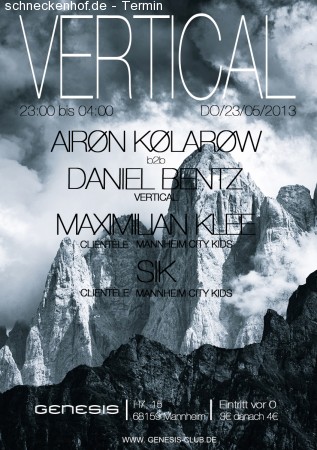 Vertical Werbeplakat