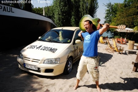 LIVE MONTAG mit Cris Cosmo Werbeplakat