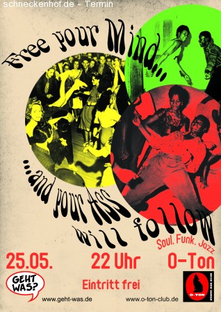 Free your mind ... Werbeplakat